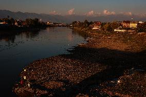 Low Water Level In Rivers