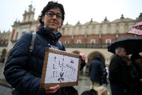 Manifestation Of Secularism In Krakow