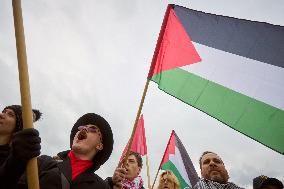 Palestine Rally In Warsaw