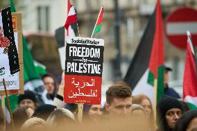 Palestine Rally In Warsaw