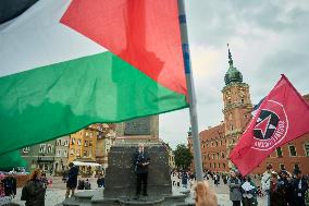 Palestine Rally In Warsaw