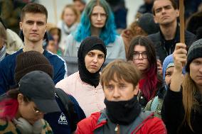 Palestine Rally In Warsaw