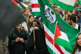 Palestine Rally In Warsaw