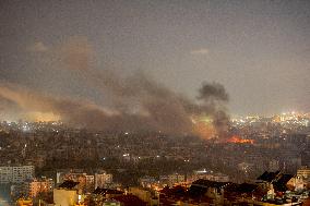 Israeli Strikes Hit South Beirut