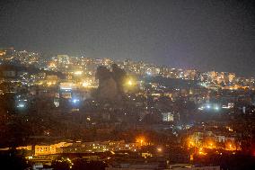 Israeli Strikes Hit South Beirut