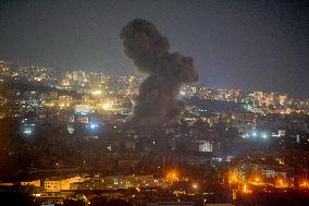 Israeli Strikes Hit South Beirut