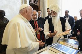 Pope Francis Private Audience With Raphael Bedros - Vatican