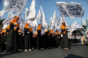 Pro Palestine Rally In Indonesia