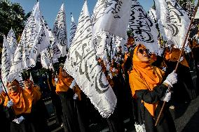 Pro Palestine Rally In Indonesia