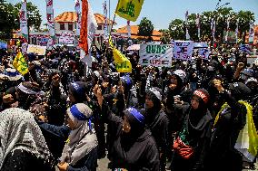 Pro Palestine Rally In Indonesia