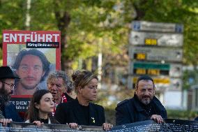 ''Bring Them Home'' Demo In Duesseldorf To Mark The First Anniversary Of The October 7 Hamas Attack