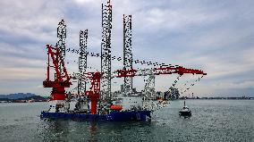 Fourth Generation Offshore Wind Power Construction Platform Delivery