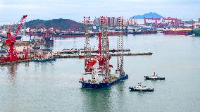 Fourth Generation Offshore Wind Power Construction Platform Delivery