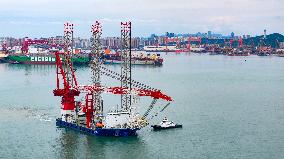 Fourth Generation Offshore Wind Power Construction Platform Delivery