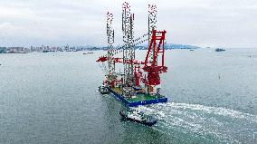 Fourth Generation Offshore Wind Power Construction Platform Delivery