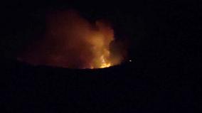 An Israeli Airstrike Hits Military Sites - Syria