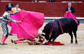 Andres Roca Rey Suffers A Serious Cogida - Spain