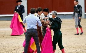 Andres Roca Rey Suffers A Serious Cogida - Spain