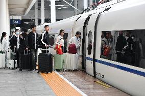 Traffic Peak in Fuyang