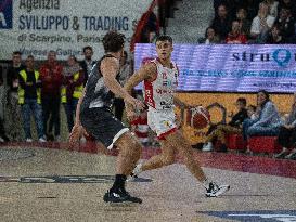 LBA Italy Championship Match Between Openjobmetis Varese Vs Bertram Derthona Tortona , In Varese, Italy, On October 5, 2024