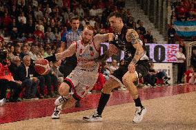 LBA Italy Championship Match Between Openjobmetis Varese Vs Bertram Derthona Tortona , In Varese, Italy, On October 5, 2024