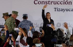 Claudia Sheinbaum, President Of Mexico, Signs The Start Of Preliminary Studies For The Construction Of The Tren Del Norte