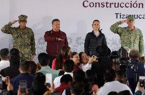 Claudia Sheinbaum, President Of Mexico, Signs The Start Of Preliminary Studies For The Construction Of The Tren Del Norte