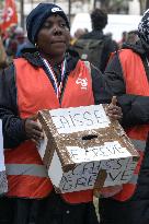 Manifestation Intersyndicale - Inter-Union Demonstration - Paris