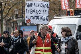 Manifestation Intersyndicale - Inter-Union Demonstration - Paris