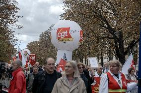 Manifestation Intersyndicale - Inter-Union Demonstration - Paris