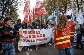 Manifestation Intersyndicale - Inter-Union Demonstration - Paris