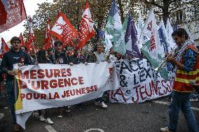 Manifestation Intersyndicale - Inter-Union Demonstration - Paris