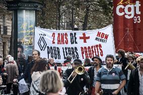 Manifestation Intersyndicale - Inter-Union Demonstration - Paris