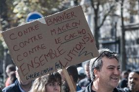 Manifestation Intersyndicale - Inter-Union Demonstration - Paris