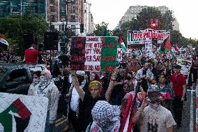 Demonstration for Palestine and Lebanon at the White House