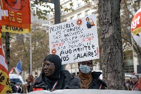 Manifestation Intersyndicale - Inter-Union Demonstration - Paris