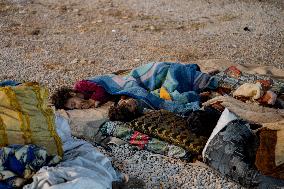 Displaced Families Sleeping On The Streets - Beirut