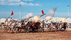 Moroccan Equestrian Performance - El Jadida