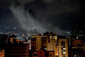 Israeli Airstrike On Beirut’s Southern Suburbs