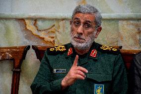 Iran's Quds Force Chief Esmail Qaani  Out Of Contact Since Beirut Strikes