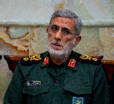 Iran's Quds Force Chief Esmail Qaani  Out Of Contact Since Beirut Strikes