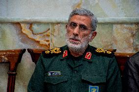 Iran's Quds Force Chief Esmail Qaani  Out Of Contact Since Beirut Strikes