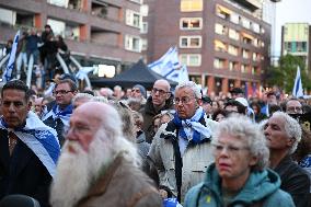 Pro-Israel Demonstration in Netherlands