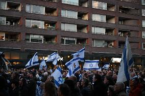 Pro-Israel Demonstration in Netherlands