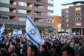 Pro-Israel Demonstration in Netherlands