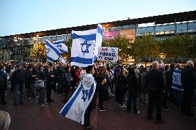 Pro-Israel Demonstration in Netherlands