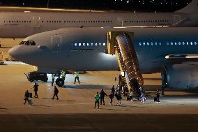 Evacuation Flights Arrives In The Netherlands