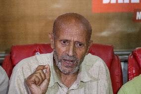 Engineer Rashid Press Conference In Kashmir