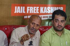 Engineer Rashid Press Conference In Kashmir