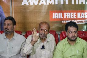 Engineer Rashid Press Conference In Kashmir